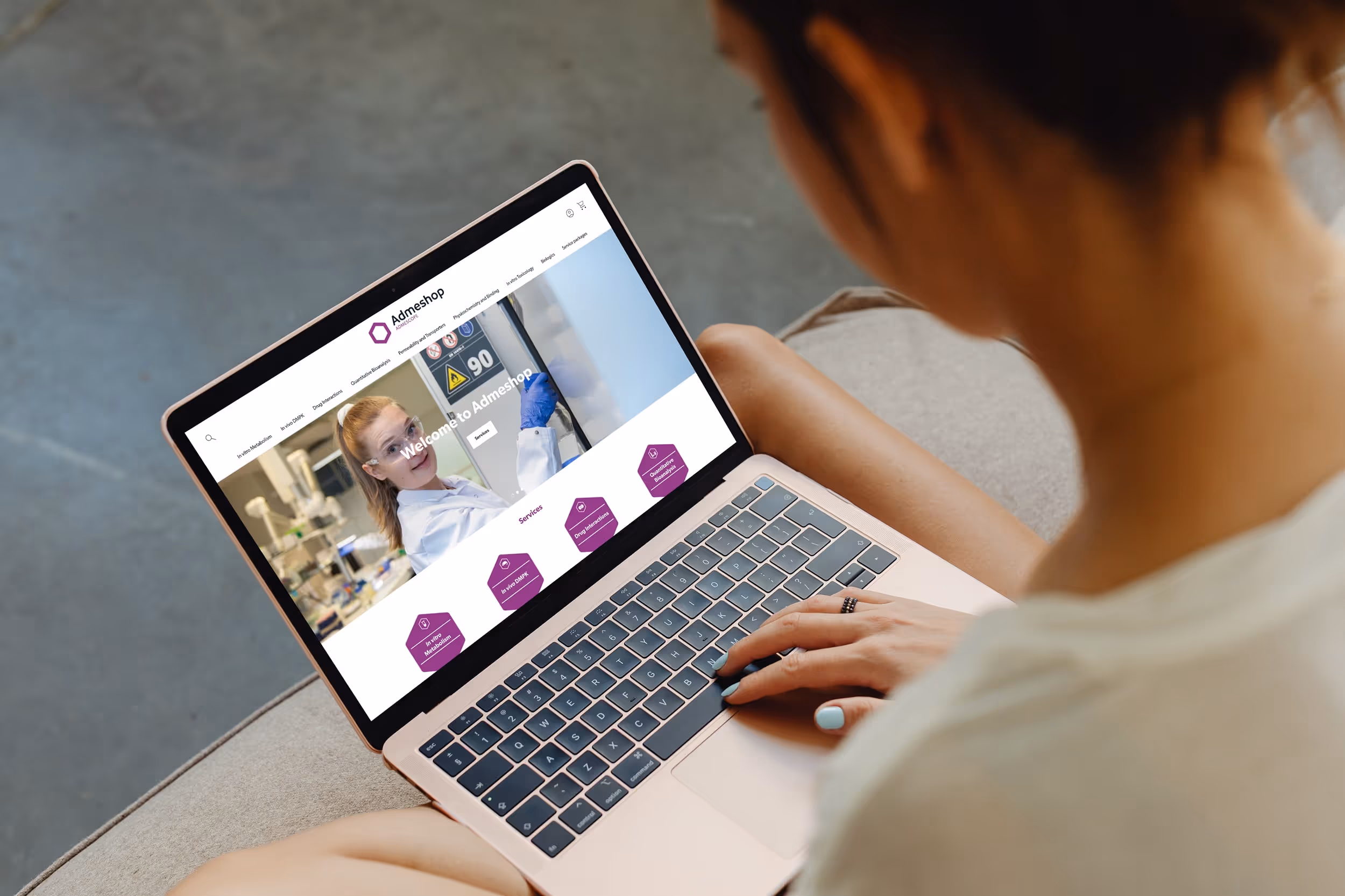 Admescope, Shopify-verkkokauppa
