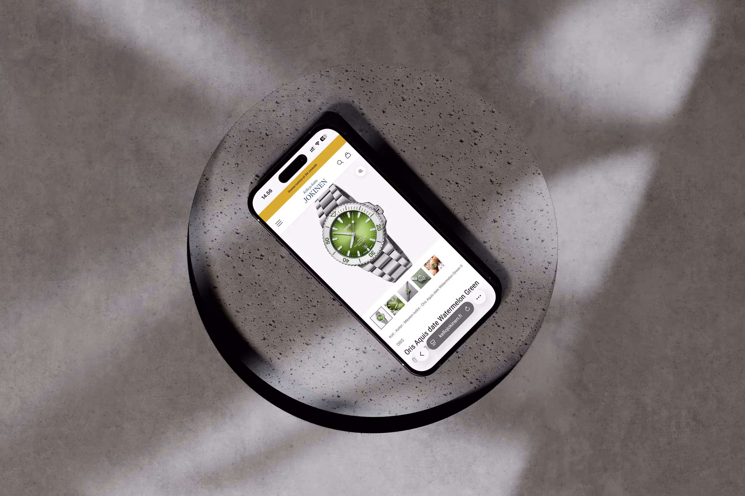 Kello ja Kulta Jokinen, Shopify-verkkokauppa