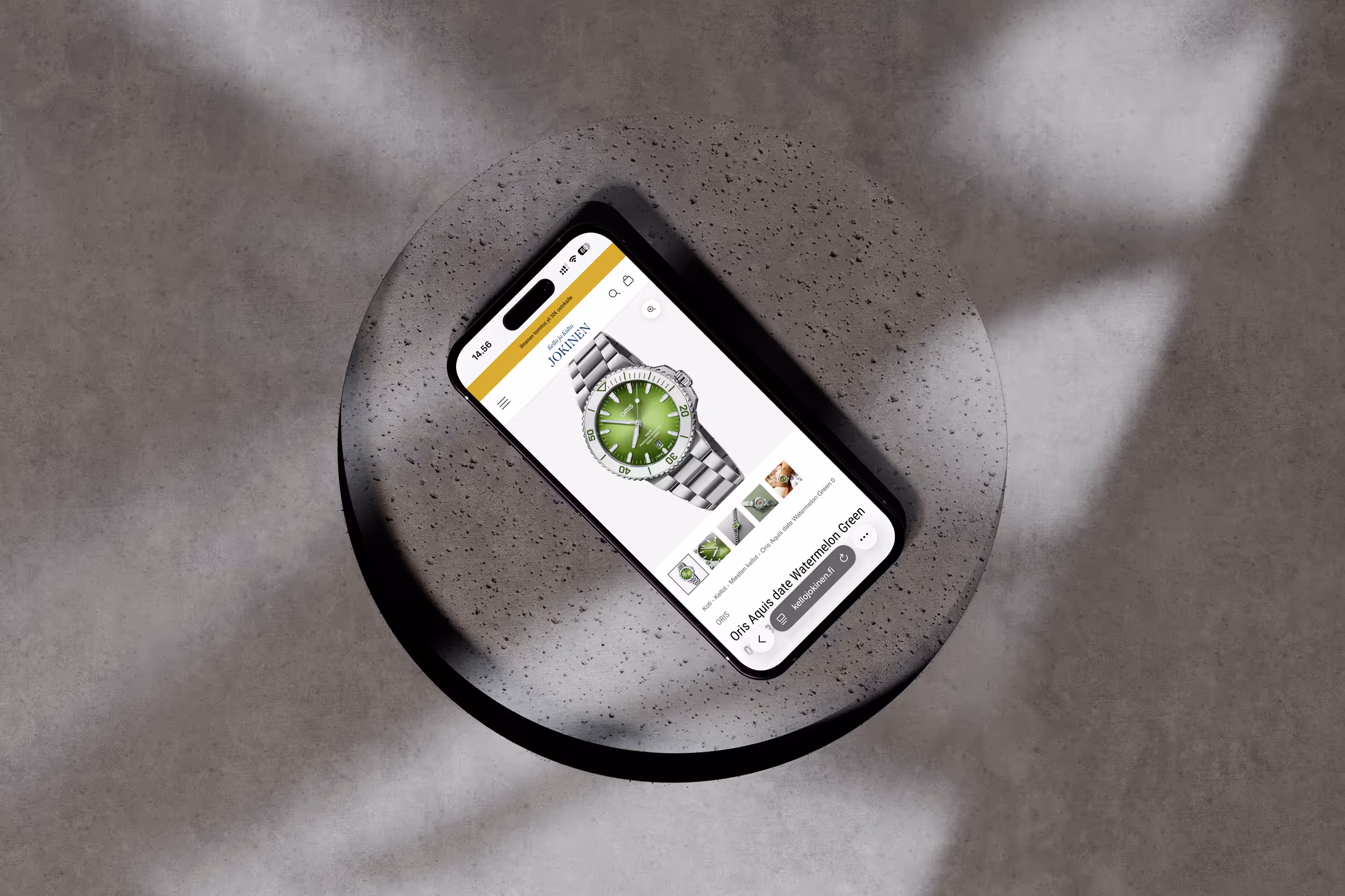 Jokinen Shopify-projekt