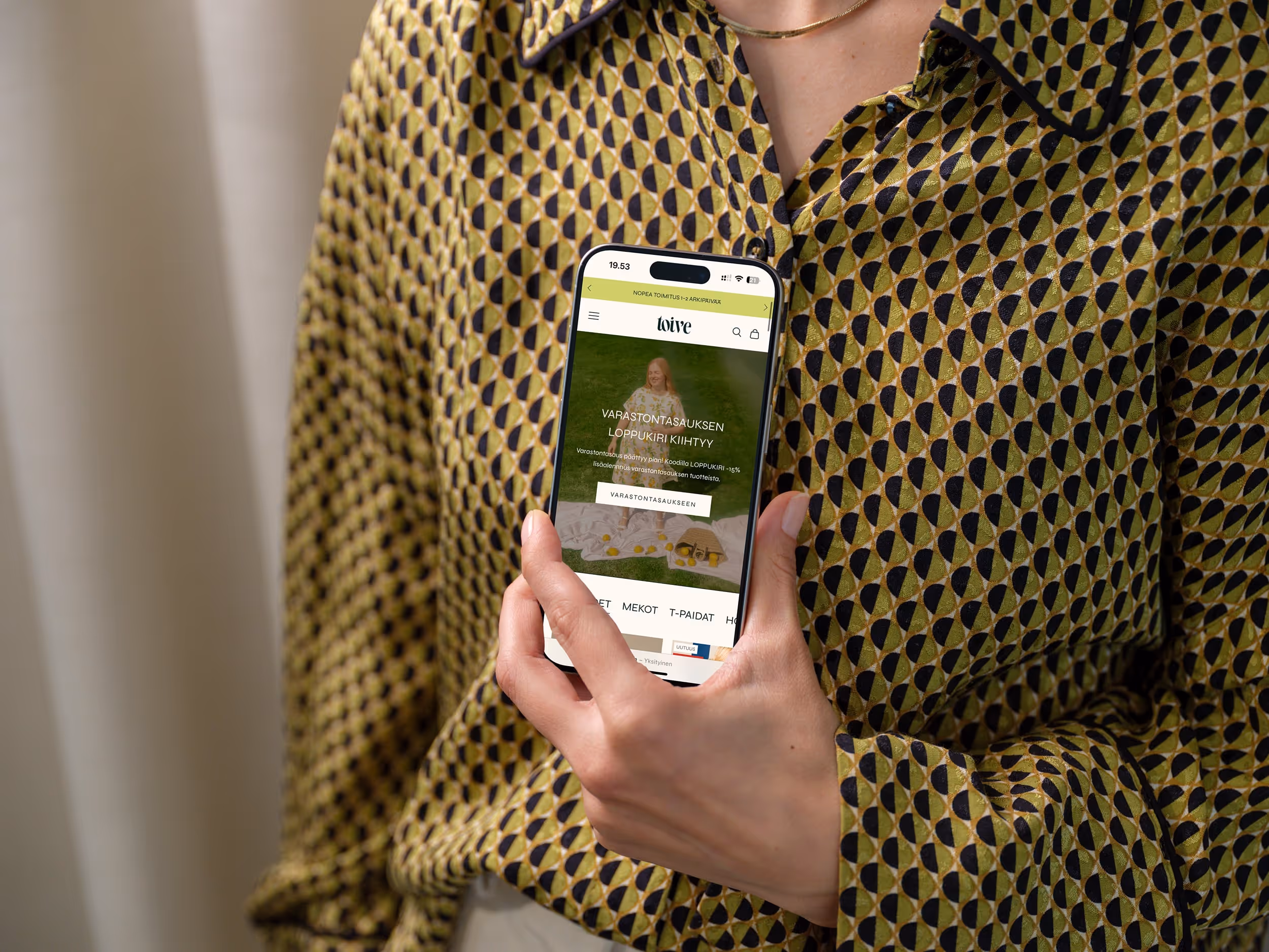 Toive, Shopify-verkkokauppa